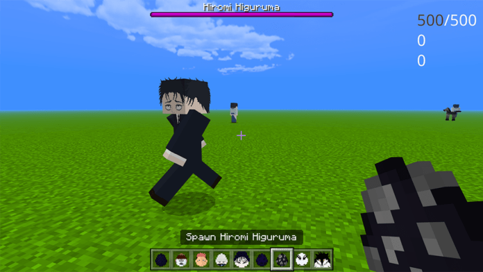 Jujutsu Kaisen Addon Mcpe Addons For Minecraft Bedrock Pocket Edition