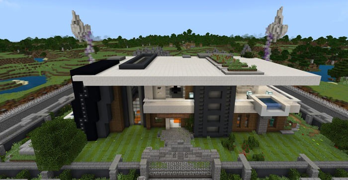 Extreme Safe House Minecraft map