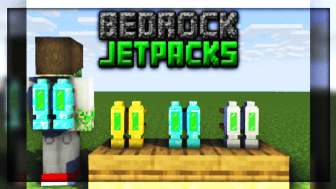 Gold Jetpack Archives Minecraft Addons