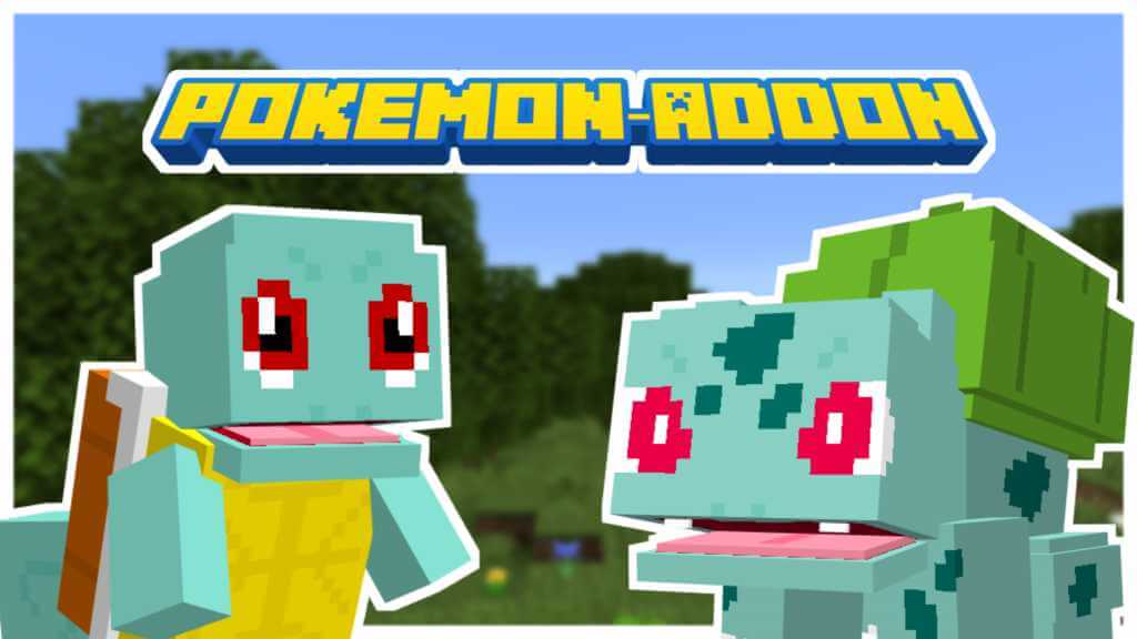 Pocketmon Addon Addons For Minecraft Pe