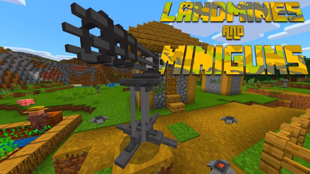 how to make an iron rocket launcher in Minecraft