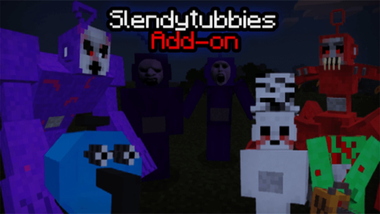Slendytubbies Minecraft PE Addon