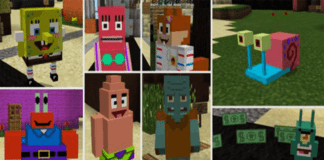 SpongeBob Addon for Minecraft Pe