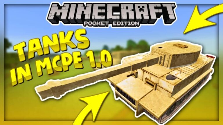 War Tank Addon | Minecraft PE Addons