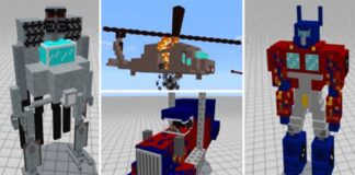 Transformers Addon for Minecraft PE