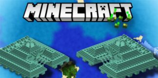 Two Temples! Fortunately Sea + Amazing Islands (MCPE Seed)