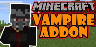 Vampire Addon | Minecraft PE Addons