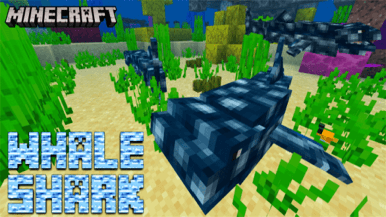 Whale Shark Add-on | Minecraft PE Addons
