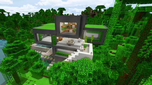 Jungle Villa Minecraft Map