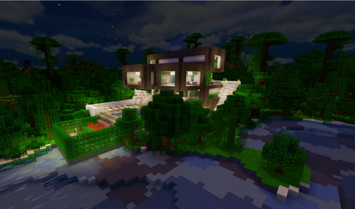 Jungle Villa Minecraft Map