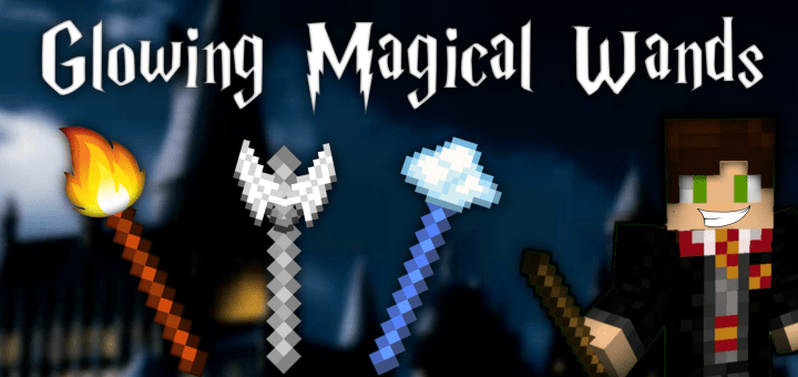 Glowing Magical Wands V2 Minecraft Pe Addons