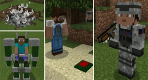 Jimbo’s Modern Weapons Add-on for Minecraft Pe