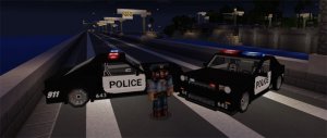 Police Car Add-on for Minecraft Pe