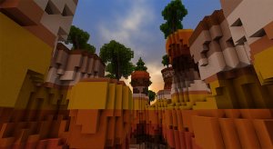 Custom Terrain | Minecraft PE Maps