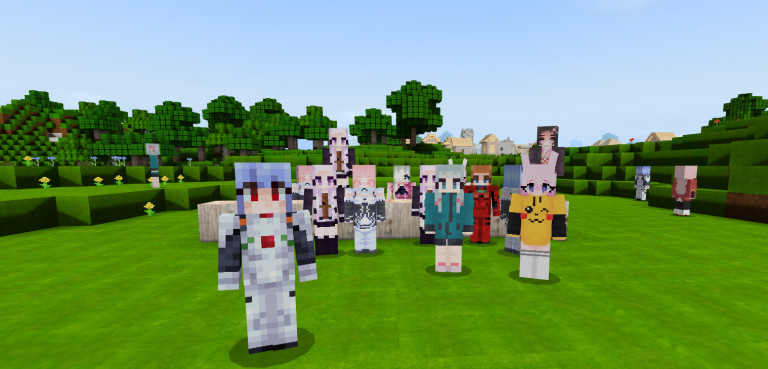 Waifus Addon(1.16+) | Minecraft PE Addons