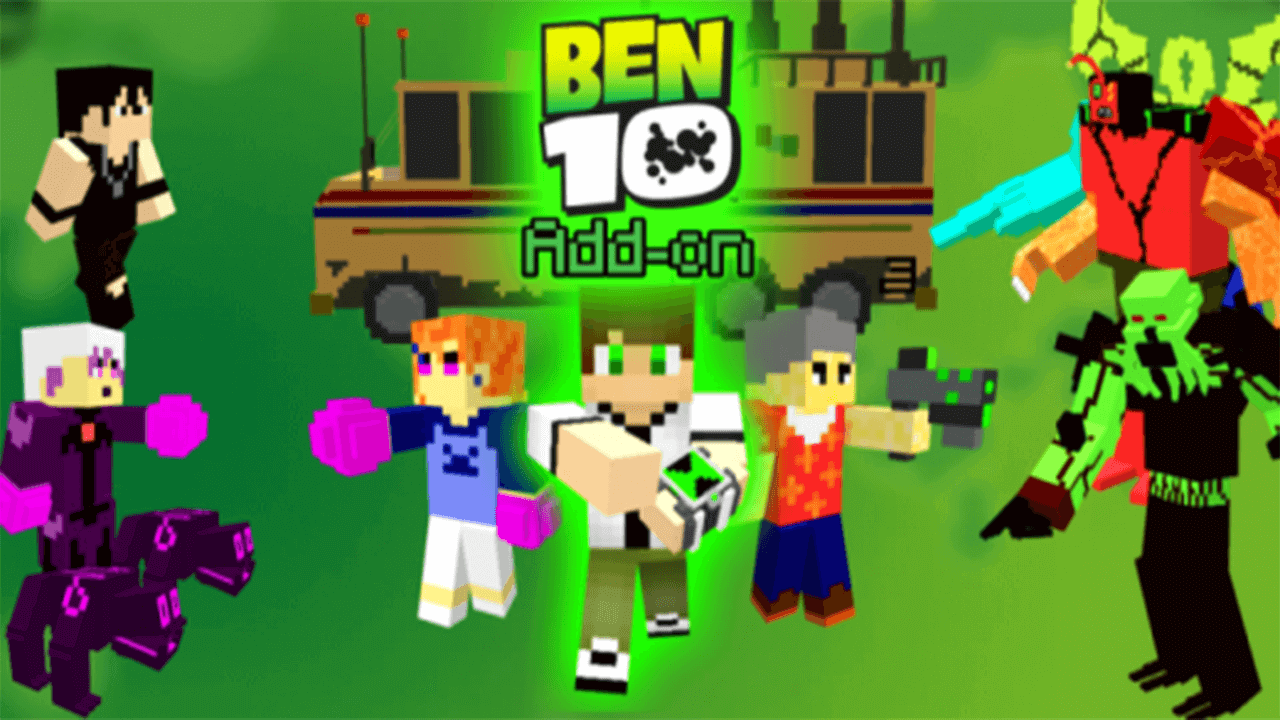 ben 10 addon minecraft pe download mediafıre