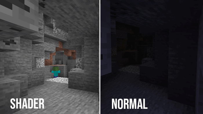 Night Vision Texture Pack Mcpe 1.19 | Minecraft Shaders