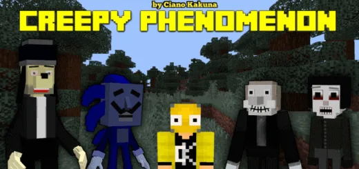 Creepy Phenomenon Addon | Minecraft PE Addons