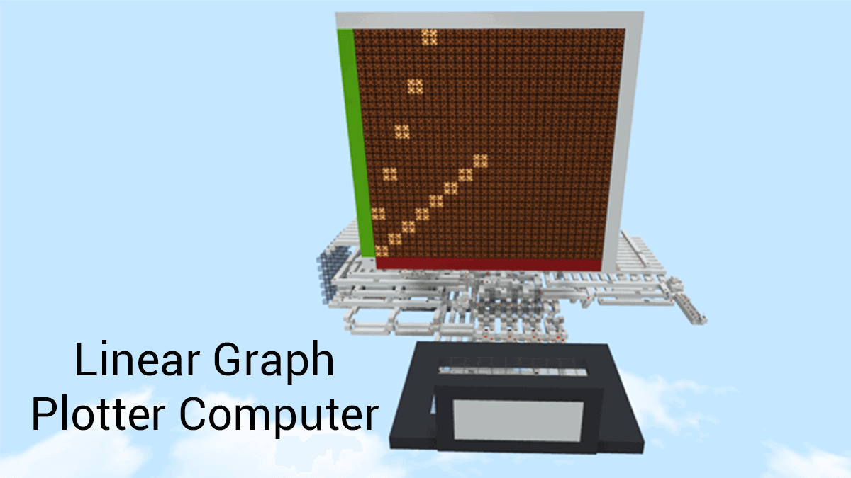 Linear Graph Plotting Redstone Computer Minecraft Addons