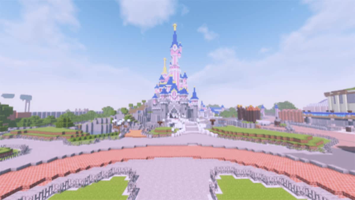 Disneyland Paris Resort Minecraft Map Mcpe Addons Minecraft Pe Addons Mods Resources Pack Maps Skins Textures