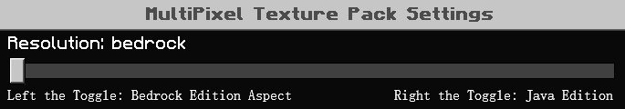 MultiPixel texture pack