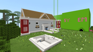 Redstone and Gumballs House | Minecraft Map