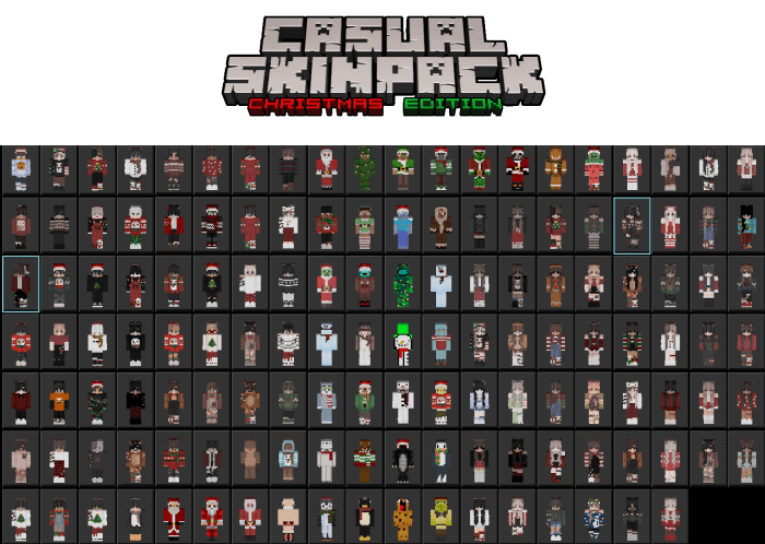 casual skin pack minecraft education edition