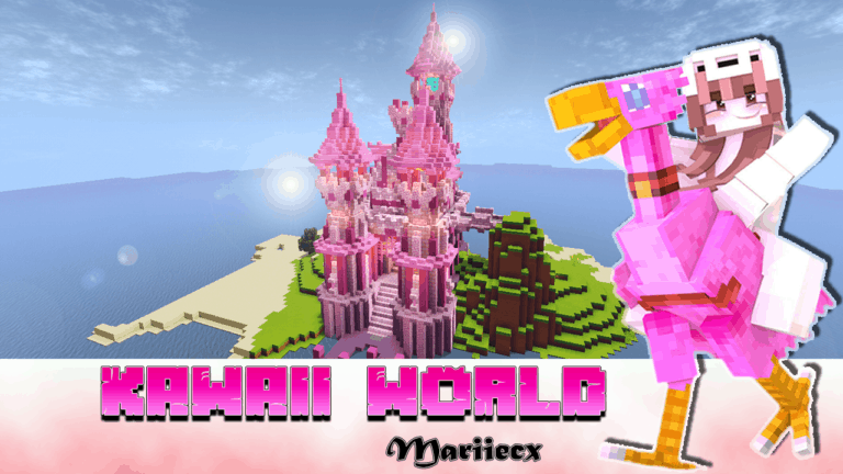 Kawaii World | Minecraft PE Texture Pack
