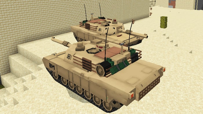 M1A2 Abrams Tank Addon