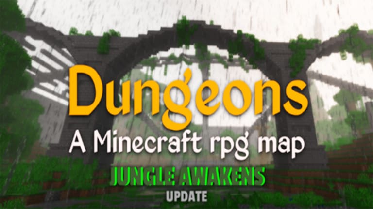 Dungeons Minecraft RPG Adventure Map