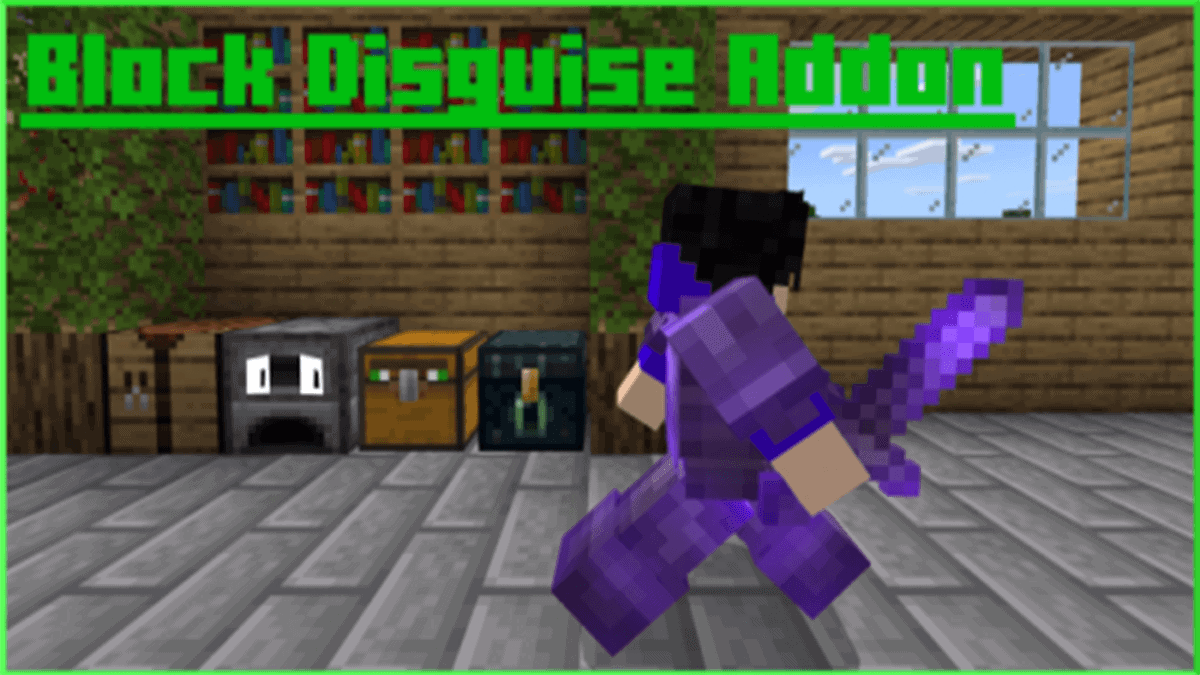 Block Disguise Add On For Minecraft Mcpe Addons Minecraft Pe Addons Mods Resources Pack Maps Skins Textures