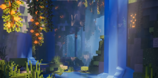 Azalea Forest and Lush Caves | Minecraft PE Addons Azalea Forest and Lush Caves