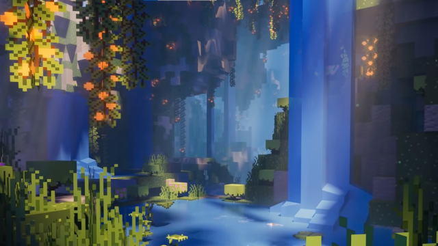 Azalea Forest and Lush Caves | Minecraft PE Addons - MCPE AddOns ...
