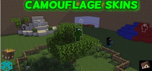Camouflage Skins 2.2 for MCPE