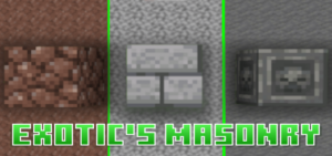 Ex0tic's Masonry Addon for MCPE