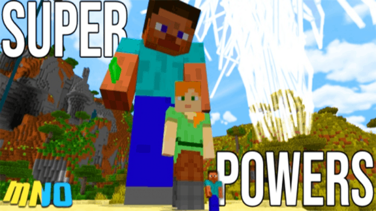 Super Powers AddOn for Minecraft