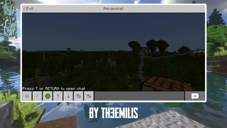 Advanchat addon for Minecraft