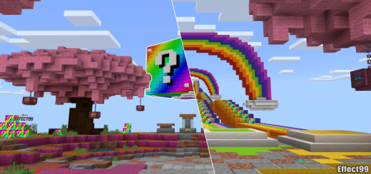 Rainbow Lucky Block Race