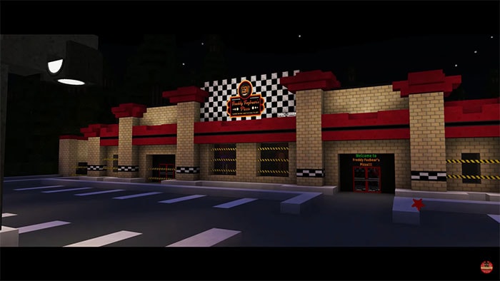 Five Nights At Freddy's Realistic Map