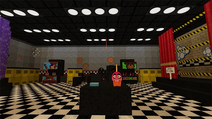 Five Nights At Freddy's Realistic Map