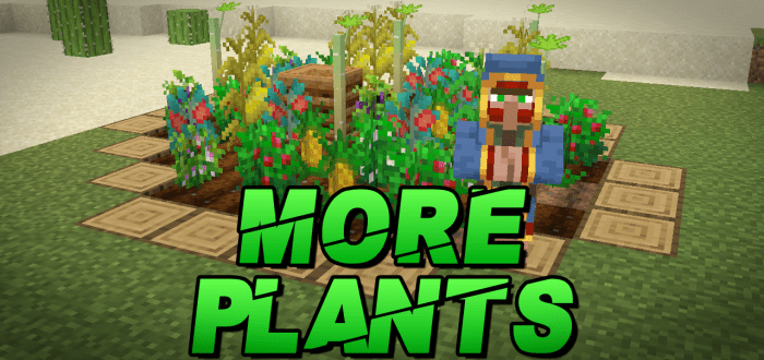 More Plants | Minecraft PE Addons more plants