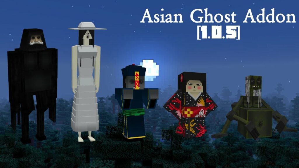 Asian Ghost Addon for Minecraft [horror] 1.0.5