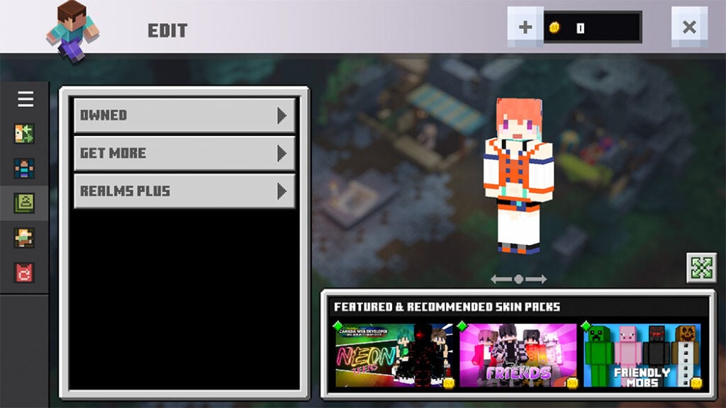 Profile screen