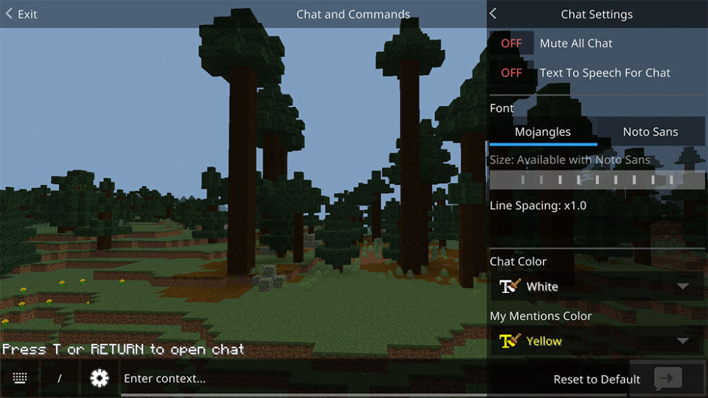 Chat Screen: