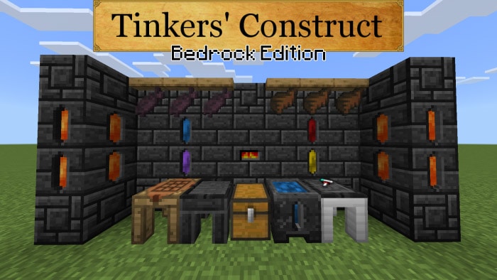 tinkers' construct bedrock edition