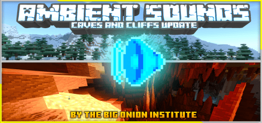 Minecraft Ambient Sounds Add-on V4: Caves and Cliffs!