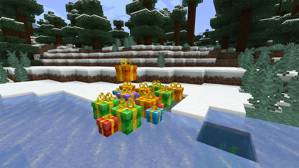 Presents! Addon Minecraft PE