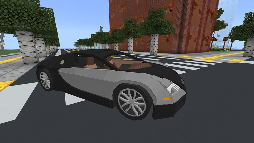 2014 Bugatti Veyron Addon Minecraft PE