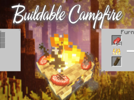 Buildable campfire