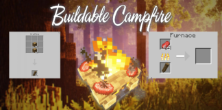 Buildable campfire